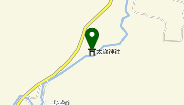 太歳神社の地図画像