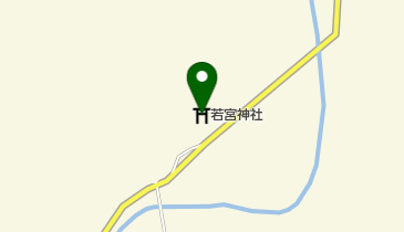 若宮神社の地図画像