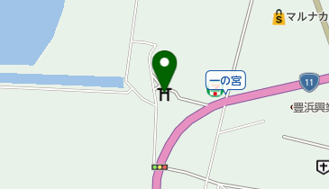一宮神社の地図画像