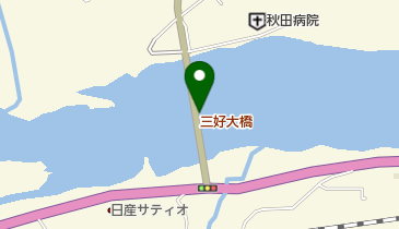 三好大橋の地図画像