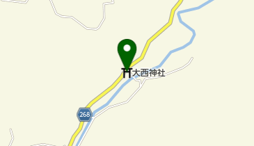 大西神社の地図画像