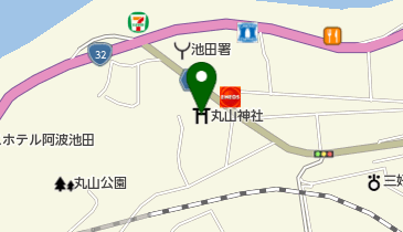 丸山神社の地図画像