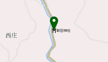 新田神社の地図画像