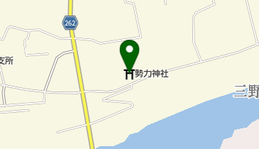 勢力神社の地図画像
