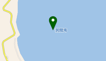 詫間湾の地図画像