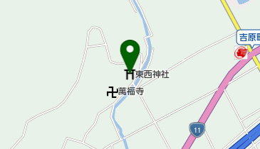 東西神社の地図画像