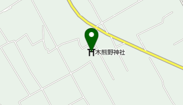 木熊野神社の地図画像