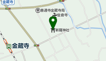 新羅神社の地図画像