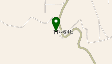 八幡神社の地図画像