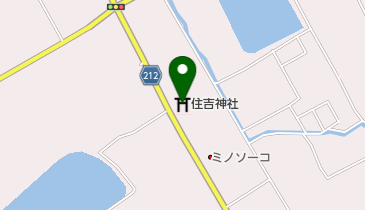 住吉神社の地図画像