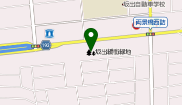 坂出緩衝緑地の地図画像