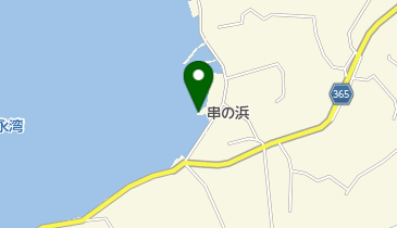 串の浜の地図画像