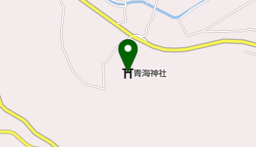青海神社の地図画像