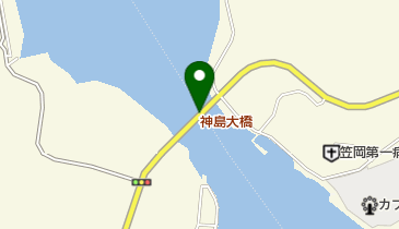 神島大橋の地図画像