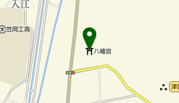 八幡宮の地図画像