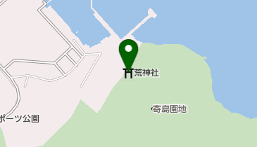 荒神社の地図画像