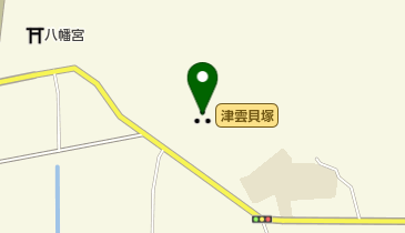 津雲貝塚の地図画像