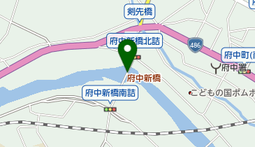 府中新橋の地図画像