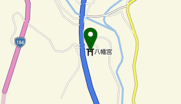 八幡宮の地図画像