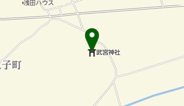 武宮神社の地図画像