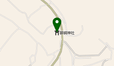 御崎神社の地図画像