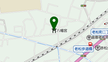 八幡宮の地図画像