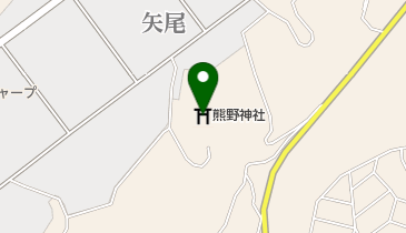 能野神社の地図画像