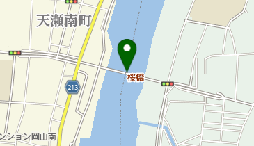 桜橋の地図画像
