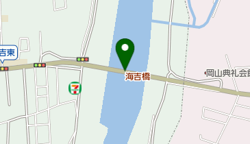海吉橋の地図画像
