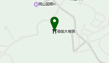 瑜伽大権現の地図画像