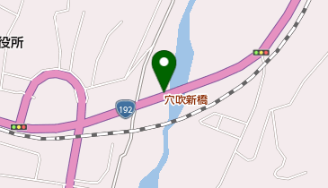 穴吹新橋の地図画像