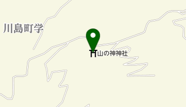 山の神神社の地図画像