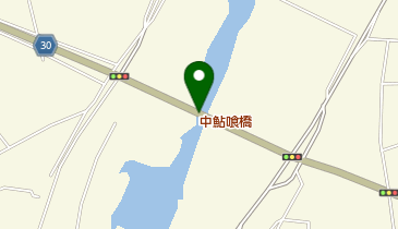 中鮎喰橋の地図画像