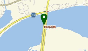 勝浦浜橋の地図画像