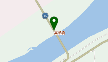 高瀬橋の地図画像