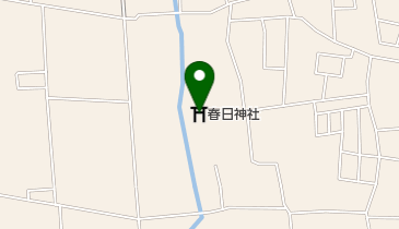 春日神社の地図画像