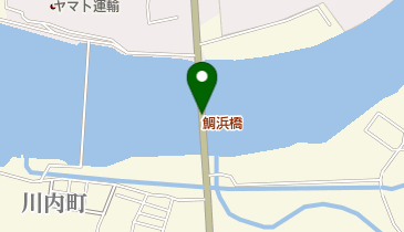 鯛浜橋の地図画像