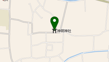 神明神社の地図画像
