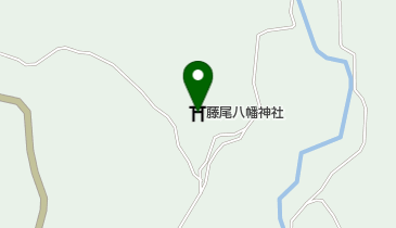 藤尾八幡神社の地図画像