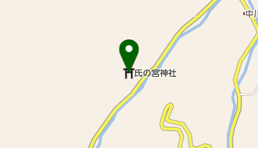 氏の宮神社の地図画像