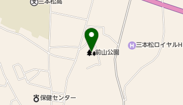 前山公園の地図画像