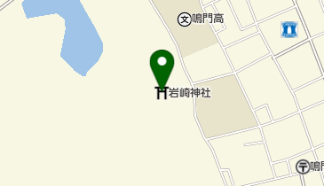 岩崎神社の地図画像