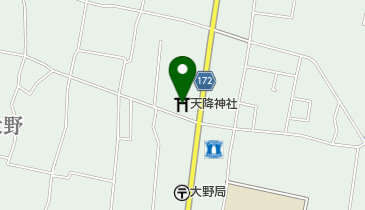 天降神社の地図画像