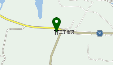 王子権現の地図画像