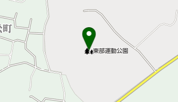 東部運動公園の地図画像