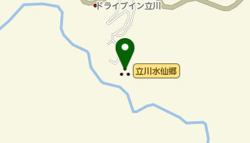 立川水仙郷の地図画像