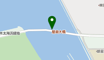 屋島大橋の地図画像