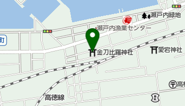 金刀比羅神社の地図画像