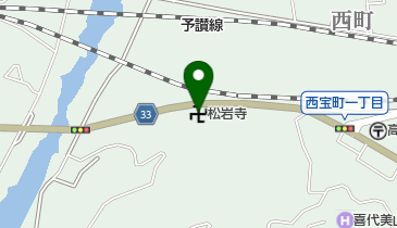 松岩寺の地図画像