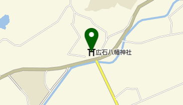 広石八幡神社の地図画像